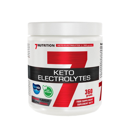 7NUTRITION Keto Electrolytes Elektrolity 360 g smak pomarańcza