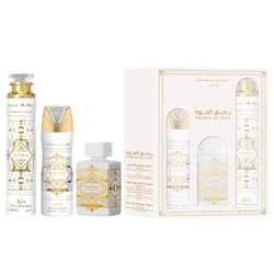 Bade'e Al Oud Honor & Glory zestaw woda perfumowana spray 100ml + dezodorant spray 200ml + odświeżacz powietrza 300ml