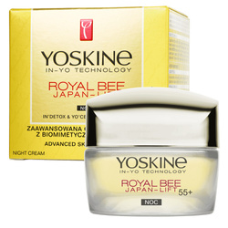 Royal Bee Japan-Lift przeciwzmarszczkowy krem do twarzy na noc 55+ 50ml