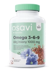 Osavi Omega 3-6-9 Olej Lniany 1000mg -  120 kaps.