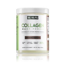 Keto Kolagen z olejem MCT Organiczna Matcha
