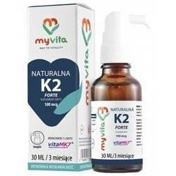 MyVita - Witamina K2 MK - 7 100 mcg - krople - 30 ml