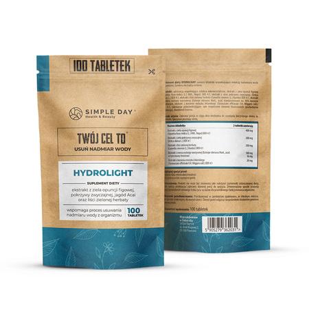 Twój Cel To Hydrolight pozbądź sie nadmiaru wody z organizmu 100 tabl.