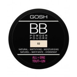 Gosh puder prasowany do twarzy 02 Sand 6.5g