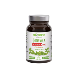 Gotu Kola - Wąkrotka Azjatycka 20% triterpenów (120 kaps.)