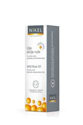 NIKEL, Olejek z kwiatów Dzikiej Róży i Pelargonii wygładzający zmarszczki, 100% naturalny, 30ml