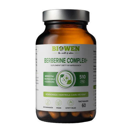 Biowen Berberine Complex+ 60 kaps.