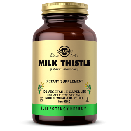 Solgar Milk Thistle (100 kap.) ostropest plamisty