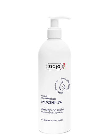 Ziaja Med, Mocznik 5% emulsja do ciała − 400 ml