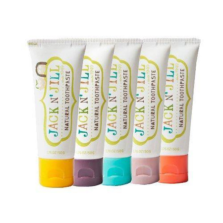 Jack N'Jill, Naturalna Pasta do zębów, organiczna czarna porzeczka i Xylitol, 50g