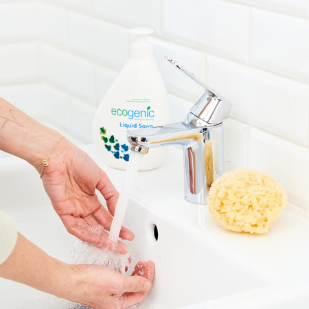 Ecogenic, Mydło do rąk w płynie z pompką, Pomarańcza, 500 ml