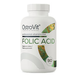 Ostrovit Kwas foliowy 800 mcg 90 tabl.