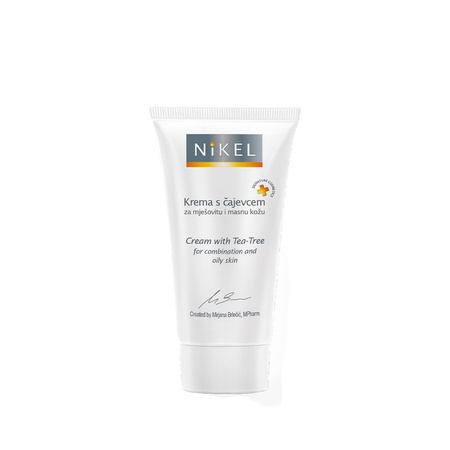 Nikel, Krem do cery trądzikowej z zieloną herbatą, 50 ml