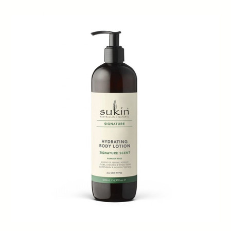 Sukin, SIGNATURE, Nawilżający balsam do ciała, 500 ml