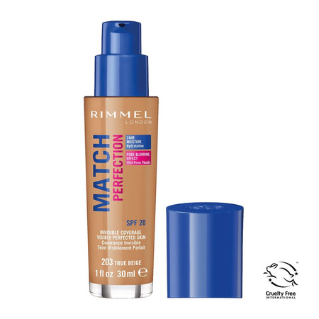 Match Perfection Foundation podkład dopasowujący się do cery 203 True Beige SPF20 30ml