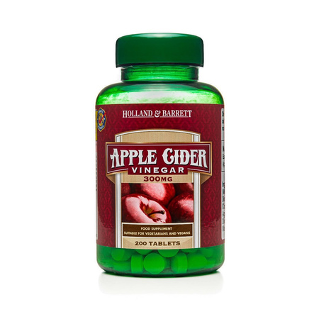 Holland & Barrett − Apple Cider Vinegar − 200 tabl.