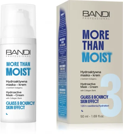 BANDI More than moist Hydroaktywna maska-krem z bankiem kolagenu 50 ml