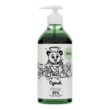 Yope − Naturalny płyn do mycia naczyń Ogórek− 750 ml