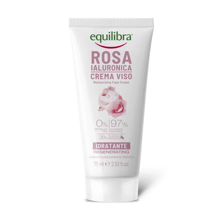 Equilibra Różany krem do rąk z kwasem hialuronowym 75ml