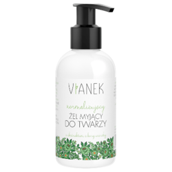 Vianek, Normalizujący żel myjący do twarzy, 150 ml