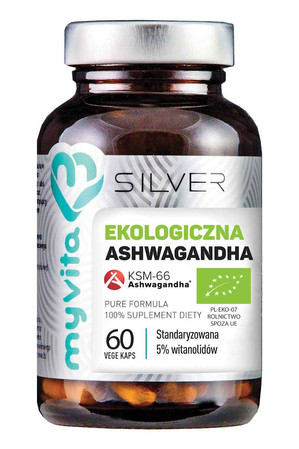 Myvita Silver Ashwagandha Bio KSM-66 100% 60 K