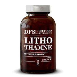 LITHOTHAMNE – algi morskie w kapsułkach, complex dla kości z probiotykiem 100g