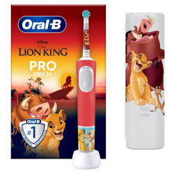 ORAL-B BRAUN SZCZOTECZKA ELEKTRYCZNA STAGES D103 PRO LION KING - KRÓL LEW + ETUI PODRÓŻNE