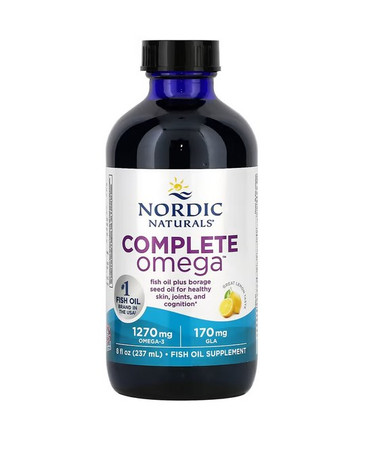 Nordic Naturals Complete Omega - Omega 3 Omega 6 i Omega 9 + GLA 237 ml