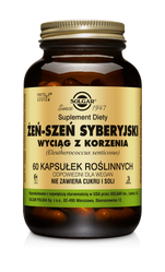 Solgar Zen-Szen Syberyjski na wsparcie dobrego nastroju 60 kaps.