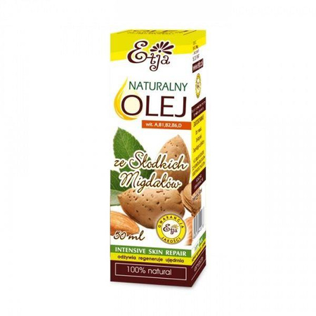 Etja − Naturalny olej ze słodkich migdałów − 50 ml