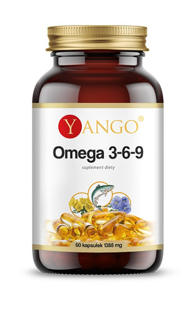 Yango Omega 3-6-9 1388 mg 60 K Kwasy Tłuszczowe