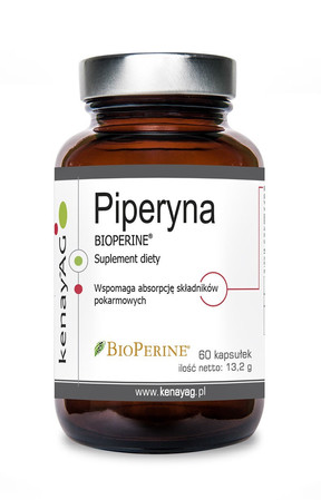 KENAY Piperyna BioPerine® na wsparcie układu pokarmowego i przyswajania składników odżywczych 60 kaps.