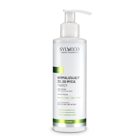 Sylveco Dermo Trądzik Normalizujący żel do mycia twarzy 200ml