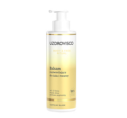 Uzdrovisco,Body & Face Ritual, Balsam rozświetlający do ciała i twarzy, 200 ml