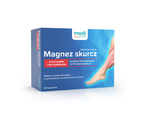 Medi Pharm Magnez Skurcz 60 kaps.