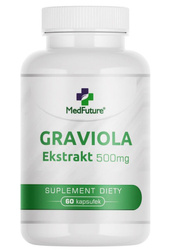 MedFuture Graviola ekstrakt 500mg - 60 kaps.