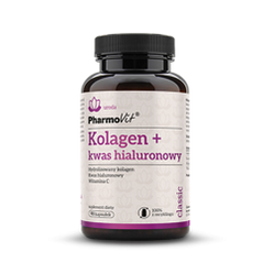 Pharmovit Kolagen + kwas hialuronowy 90 kaps.