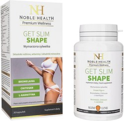 Noble Health Get Slim Shape na smukłą sylwetkę 30 kaps.