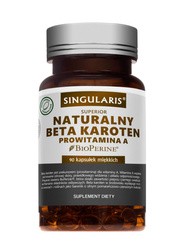 Singularis Superior Naturalny Beta Karoten prowitamina A 90 kaps.