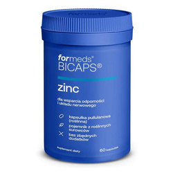 Formeds Bicaps Zinc 25 mg na wsparcie odporności 60 kaps.