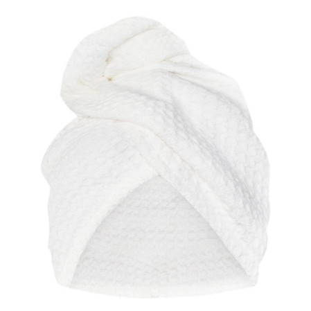 HydroWeave Twister ultrachłonny turban do włosów Ivory