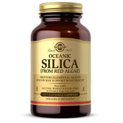 Solgar Oceanic Silica from Red Algae - krzem z alg 100 kaps.