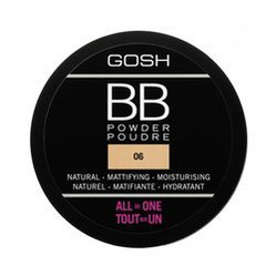 Gosh puder prasowany do twarzy 06 Warm Beige 6.5g