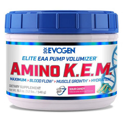 Evogen Amino K.E.M. EAA Aminokwasy 546 g smak cukierkowy