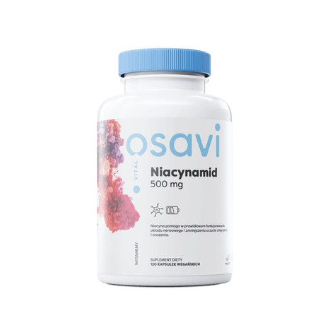 Niacynamid 500 mg (120 kaps.)