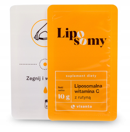 Visanto Liposomalna witamina C z rutyną 30 saszetek