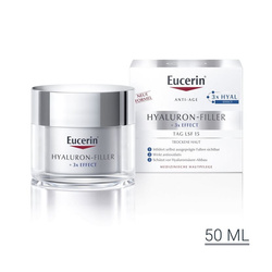 Eucerin Hyaluron-Filler Krem na dzień SPF 15 skóra sucha 50ml