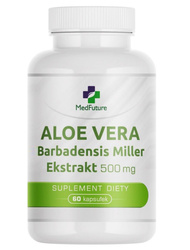 MedFuture Aloe Vera ekstrakt 500mg - 60 kaps.
