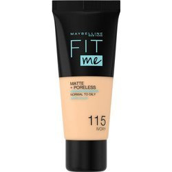 Fit Me Matte & Poreless Foundation matujący podkład do twarzy 115 Ivory 30ml