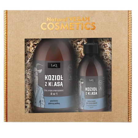 Kozioł z Klasą zestaw żel pod prysznic 500ml + balsam po goleniu 150ml